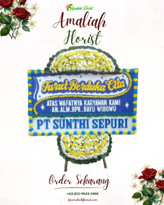 Papan Bunga Duka di Dawelor Dawera