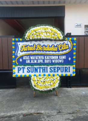Papan Bunga Duka di Dawelor Dawera
