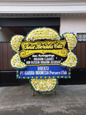 Papan Bunga Duka di Dawelor Dawera